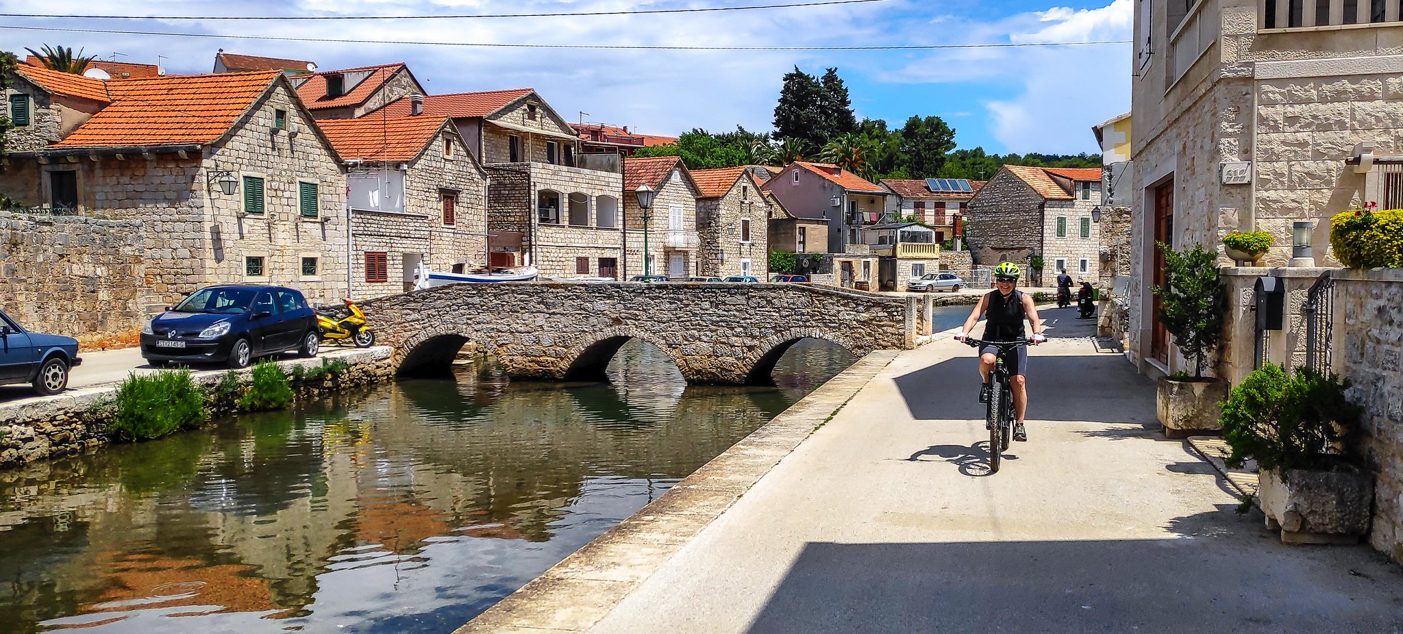 Cycling on Hvar island