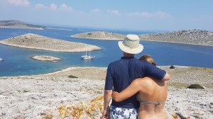 Enjoy day at sea on wooden gulet